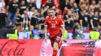2024年06月15日 欧洲杯-瑞士3-1匈牙利取开门红 埃比舍尔传射索博助攻难救主